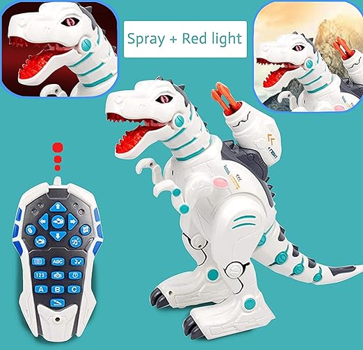 Remote Control Walking Robot Dinosaur Toy for Kids