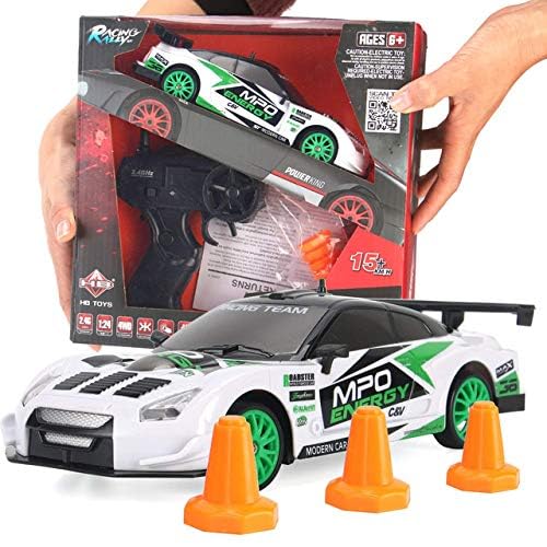 1/24 RC Drift Car 4WD  Racing Car with LED Lights