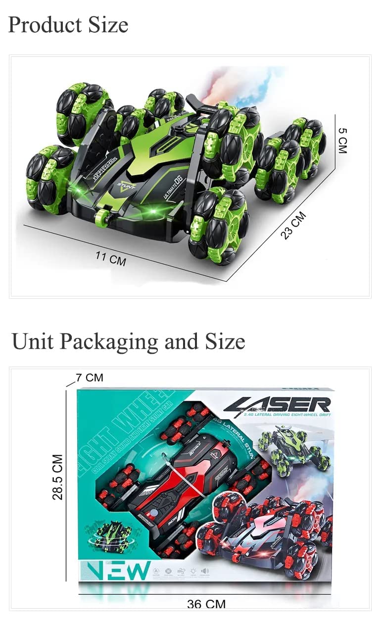 360° RC Stunt Car High-Speed 6-Wheel Climbing Remote Control