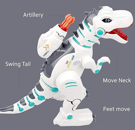 Remote Control Walking Robot Dinosaur Toy for Kids