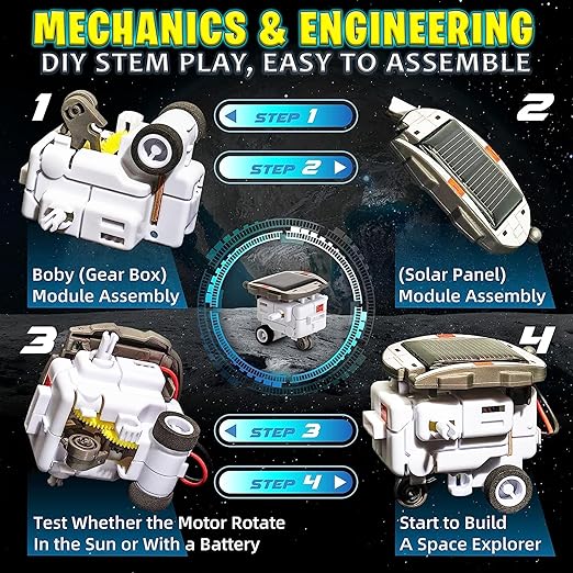 solar toy for Space Toys, rocket Model Astronaut Toy