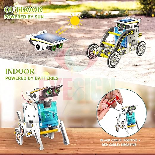 13-in-1 Solar Educational Robot Kit Toys