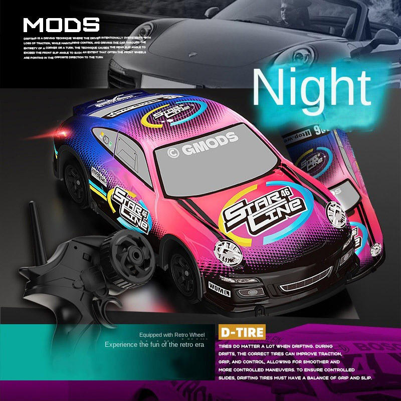 Gesture RC Stunt Car with Drift, Twist & LED Lights