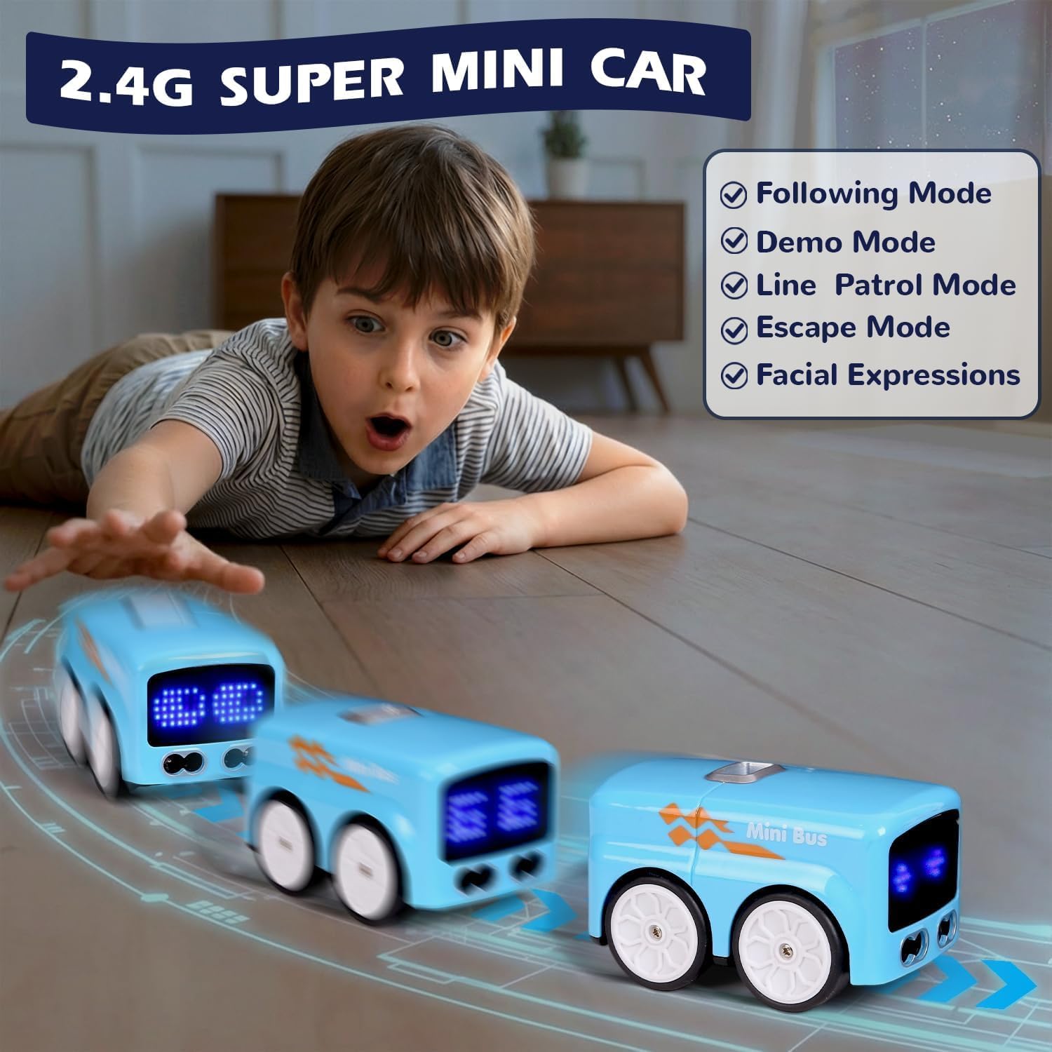 Magic RC Intelligent Sensor Mini Bus
