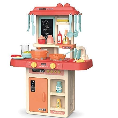 Kitchen Playset with Lights, Running Water Sink