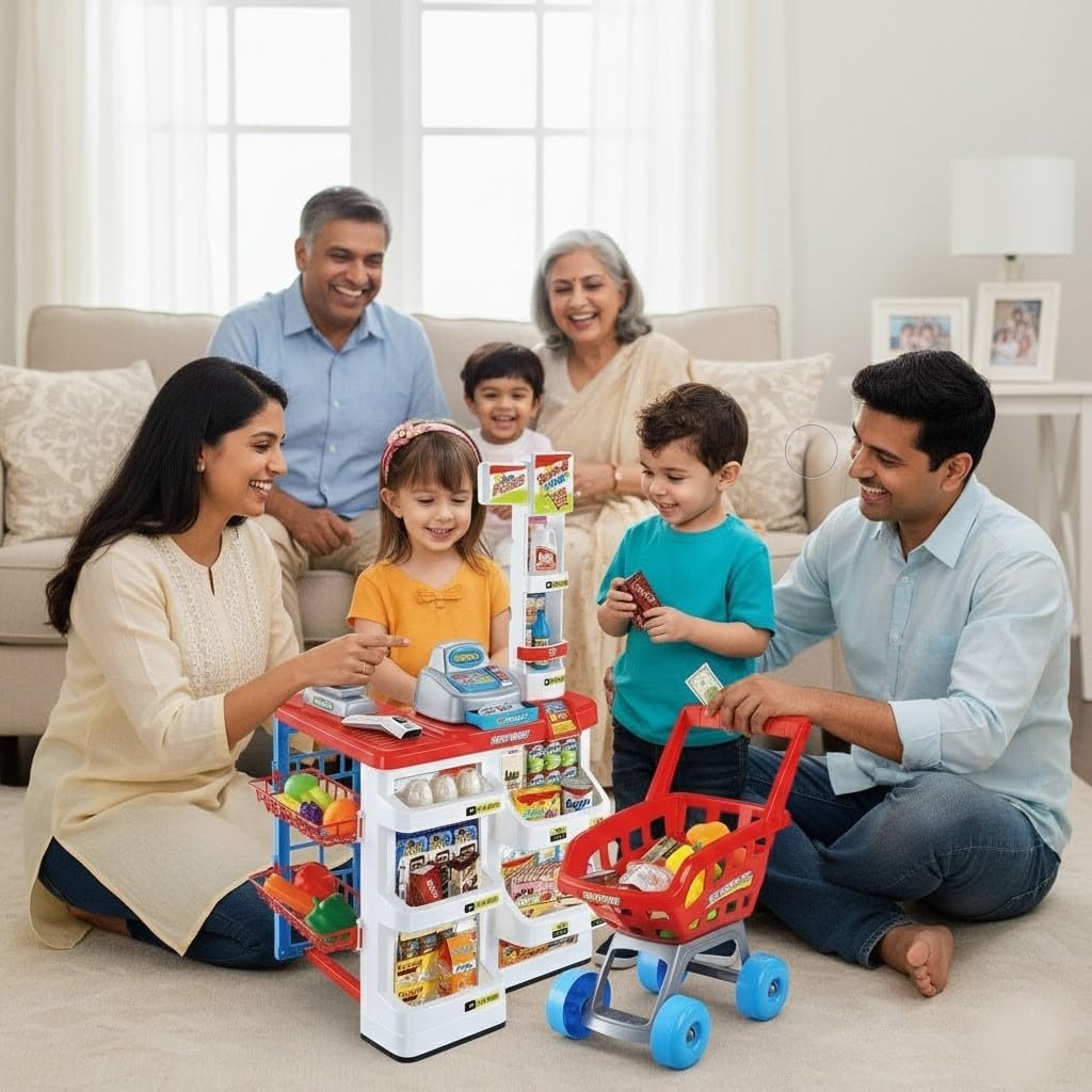 Kids Supermarket Playset & accessories