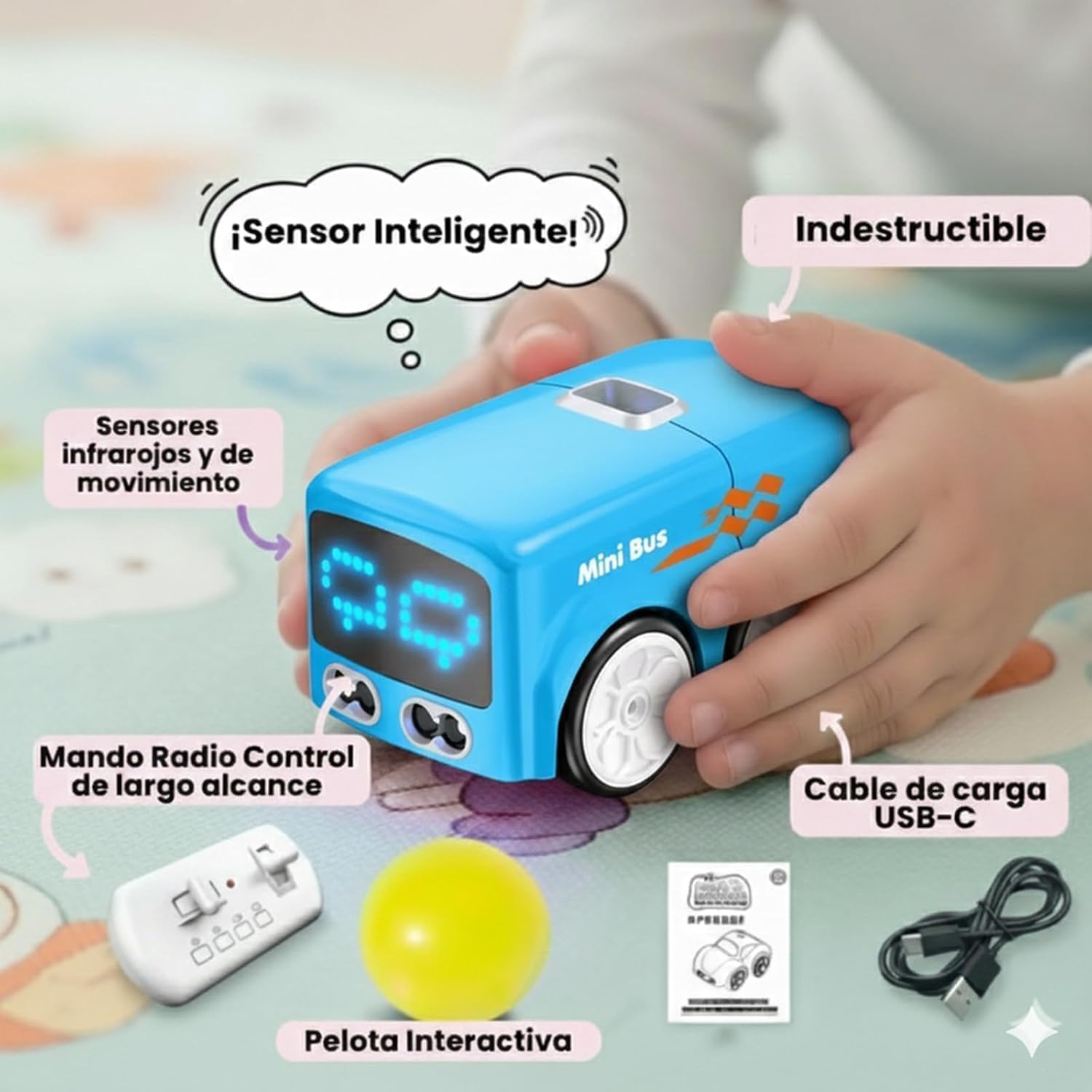 Magic RC Intelligent Sensor Mini Bus