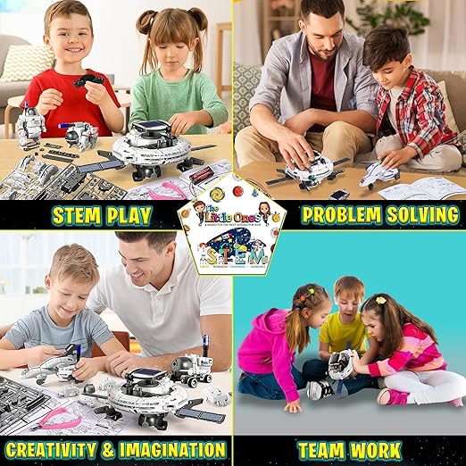 solar toy for Space Toys, rocket Model Astronaut Toy