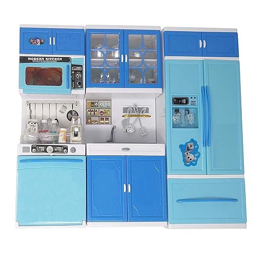 Plastic 3 Compartment Kitchen Set