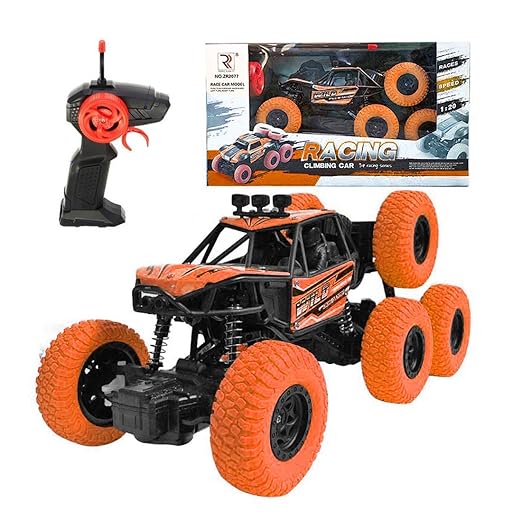 8 Wheel RC Rock Crawler Monster Truck 1:18 Scale