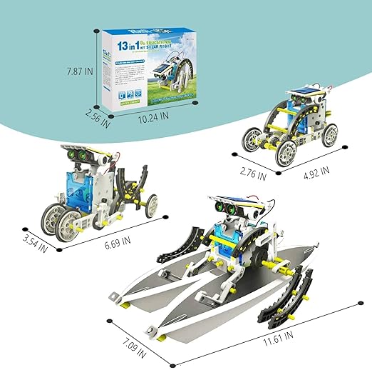 13-in-1 Solar Educational Robot Kit Toys