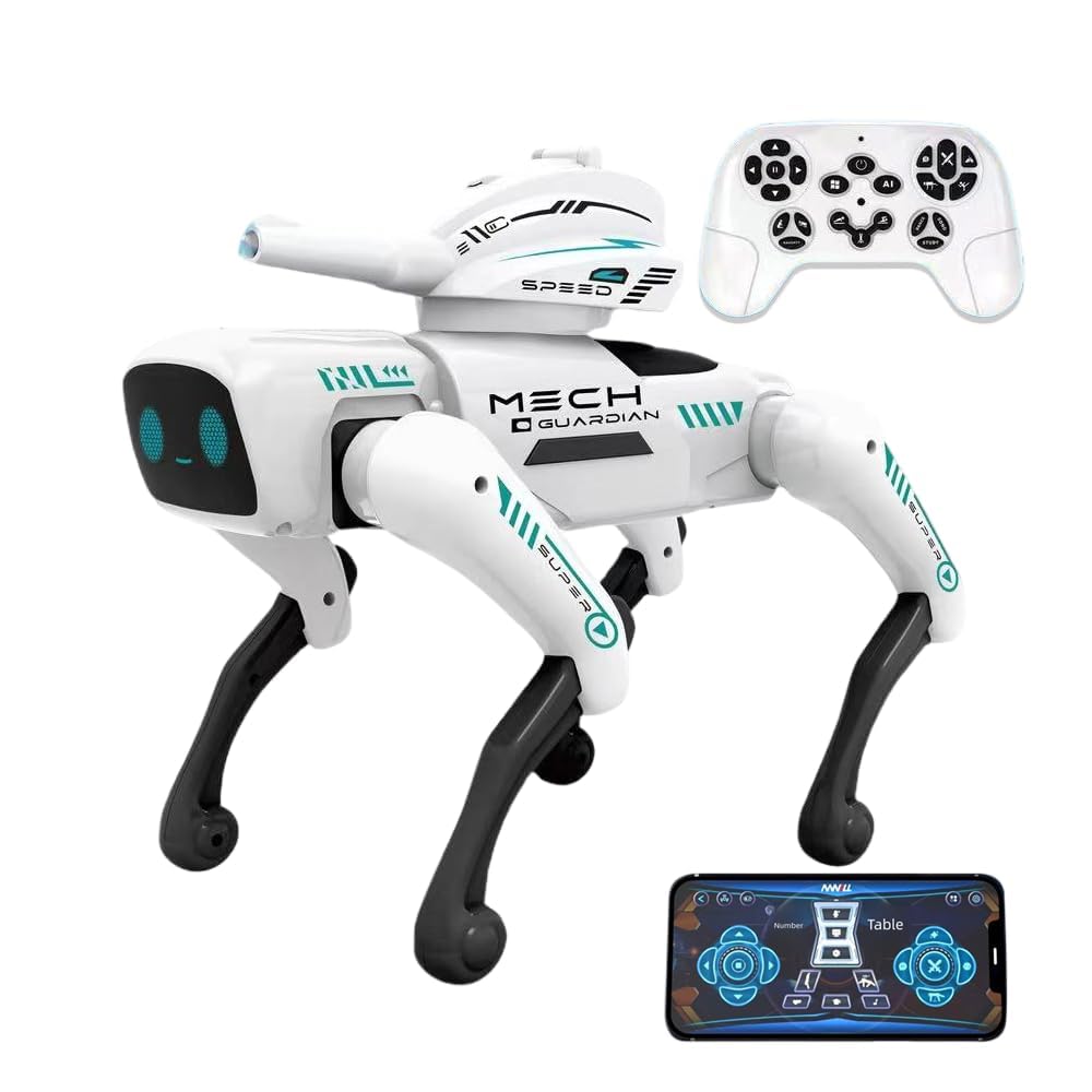 AI Smart Robot Dog Programmable RC, App Control