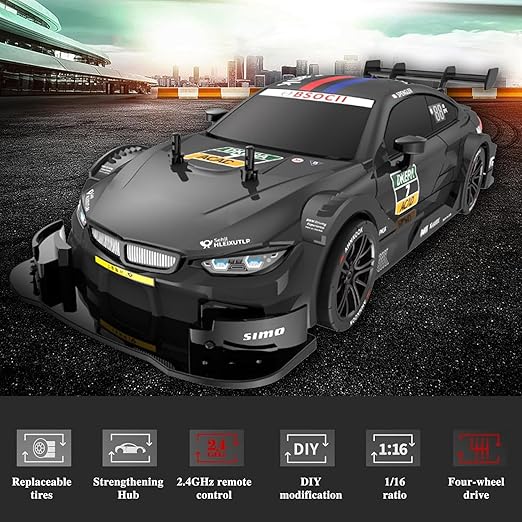 1:16 RC Drift Car 4WD 40KM/H High-Speed Racing Car