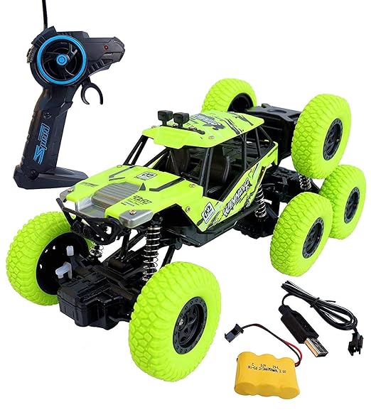 8 Wheel RC Rock Crawler Monster Truck 1:18 Scale