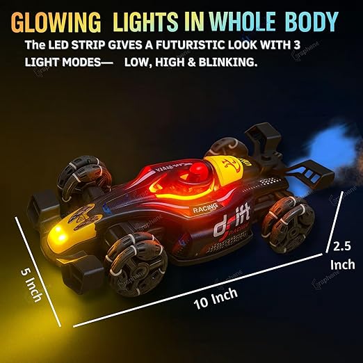F1 Gesture Drift Smoke RC Racing Car