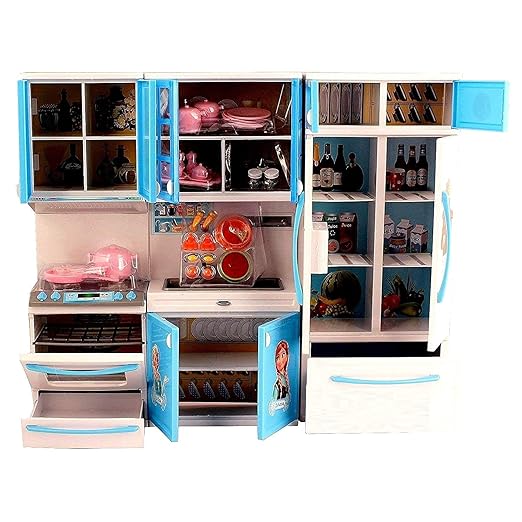 Plastic 3 Compartment Kitchen Set